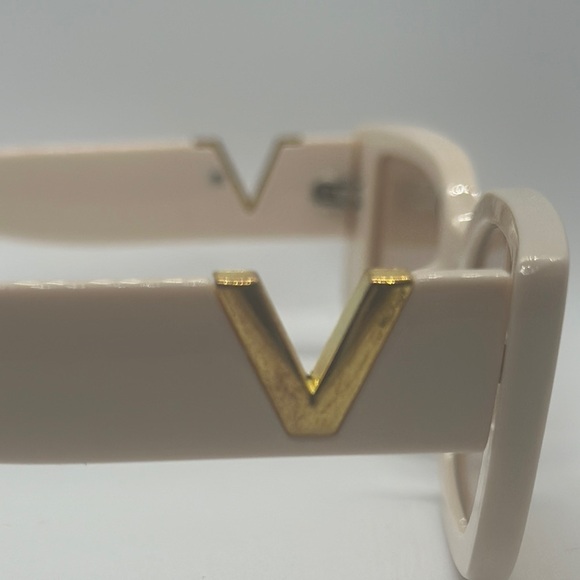Chic Oversized Square Sunglasses - Creamy White Frame - UV Protection - New! main image 7